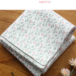 Magnolia - Pattern heimish cotton handkerchief hankie