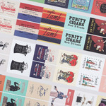 Vintage design - Nacoo Vintage Mini Label Sticker Pack