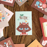 Cute cat design - Nacoo Gogoon Label Sticker Pack