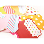 Dal Dal pattern letter paper and envelope set
