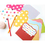 Dal Dal pattern letter paper and envelope set