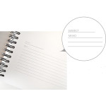 Lined notebook