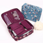 Pattern travel mesh multi pouch bag packing aids(Large) 