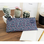 Navy flower - Ololo flower pattern zipper pencil pouch Navy flower - Ololo flower pattern zipper pencil pouch