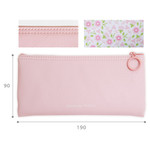 Size of Ololo flower pattern zipper pencil pouch Size of Ololo flower pattern zipper pencil pouch