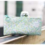 Mint flower - Ololo flower pattern zipper pencil pouch Mint flower - Ololo flower pattern zipper pencil pouch