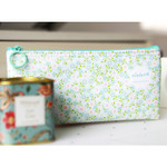 Mint flower - Ololo flower pattern zipper pencil pouch Mint flower - Ololo flower pattern zipper pencil pouch