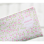 Pink tulip - Ololo flower pattern zipper pencil pouch Pink tulip - Ololo flower pattern zipper pencil pouch