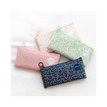 Ololo flower pattern zipper pencil pouch Ololo flower pattern zipper pencil pouch