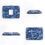 The Basic cotton denim laptop pouch case 13 inch