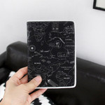 World map pattern RFID blocking passport