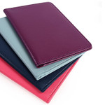 Classy plain RFID blocking mini passport case