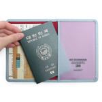 Passport pocket - Classy plain RFID blocking mini passport case