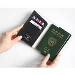 Hellogeeks Pop art RFID blocking passport cover