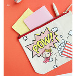 Rey - Hellogeeks pop art canvas pouch