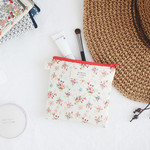 Heimish pattern flat small zipper pouch