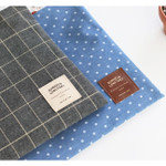 Detail of Basic pattern large zipper pouch ver.2