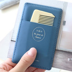 Classic handy comb and mirror