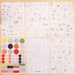 Molang cute deco sticker set ver.2