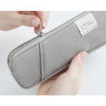 Warm gray - A low hill basic standard pocket pencil case