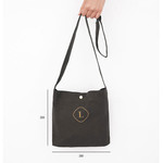 Size of Linen 6 eco crossbody shoulder bag