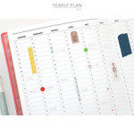 Yearly plan - 2016 Iconic large monthly dated planner