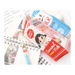 Milk zipper pencil case