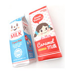 Milk zipper pencil case