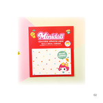 02 - Cute girl sticky memo notes