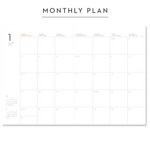 Monthly plan