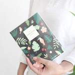 Jungle - 2016 Simple light monthly small dated planner 