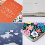 Detail of 2016 Pattern monthly dated planner