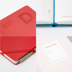 Detail of 2016 Simple D dated daily journal