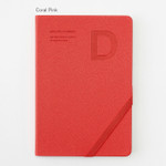 Coral pink - 2016 Simple D dated daily journal