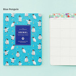 Blue penguin - Animal undated small monthly journal Blue penguin - Animal undated small monthly journal