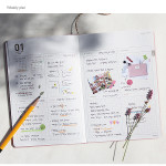 Weekly plan - 2016 Wish blossom mind dated large diary
