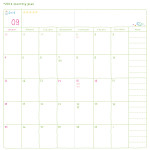 Monthly plan