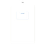 Title - 2016 Bonne promenade pattern undated planner 