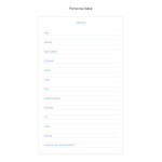 Personal data