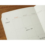 Monthly plan - 2016 moment small undated diary