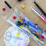 02 - Today's picture clear folding pencil case