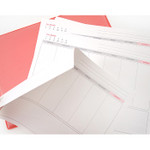 Detail of Desk memo note weekly planner