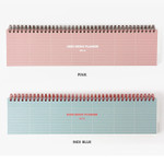 Colors of Desk wirebound dated planner