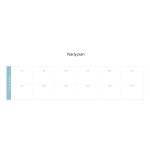Yearly plan - Desk wirebound dated planner