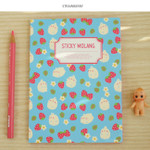 Strawberry - Molang cute pattern sticky note