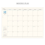 Monthly plan - 2016 The classic dated planner
