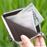 Fashionista - Fashionable animal half zip wallet