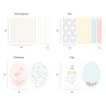 Size of Translucent tracing paper sticky memo