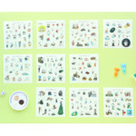 Todac Todac transparent deco sticker set