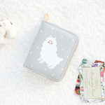 Let it snow - Piyo zip around small wallet